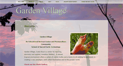 Desktop Screenshot of gardenvillagecostarica.org